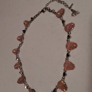 Pretty light pink necklace